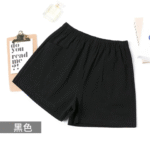 Women’s High-Waisted Cotton & Linen A-Line Shorts Summer Casual, Wide-Leg Fit - Image 5