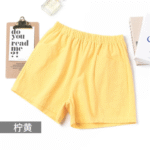 Women’s High-Waisted Cotton & Linen A-Line Shorts Summer Casual, Wide-Leg Fit - Image 6