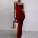 Women’s Sleeveless Sheath Maxi Dress Elegant & Flattering Fit - Image 4