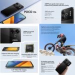 Xiaomi POCO M6 Global, 8GB+256GB, Side Fingerprint, 6.79 inch Xiaomi HyperOS MediaTek Helio G91-Ultra Octa Core 2.0GHz, NFC, Network: 4G (Black) - Image 2