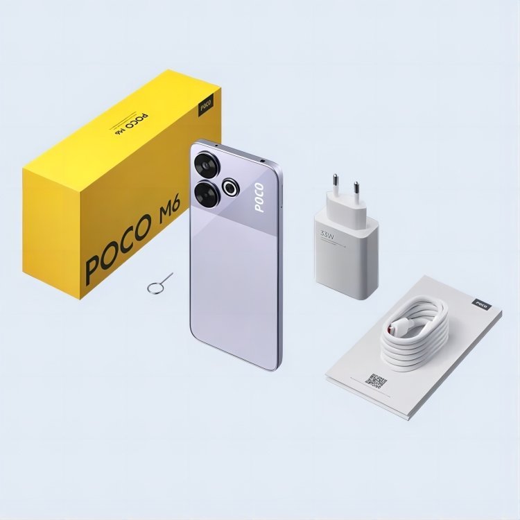 Xiaomi POCO M6 Global, 8GB+256GB, Side Fingerprint, 6.79 inch Xiaomi HyperOS MediaTek Helio G91-Ultra Octa Core 2.0GHz, NFC, Network: 4G (Black) - Image 7
