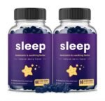 Organic Melatonin Gummies with Vitamins Vegan Adult-Suitable Sleep Assistance Gummy Candy Dosage