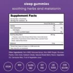 Organic Melatonin Gummies with Vitamins Vegan Adult-Suitable Sleep Assistance Gummy Candy Dosage - Image 5