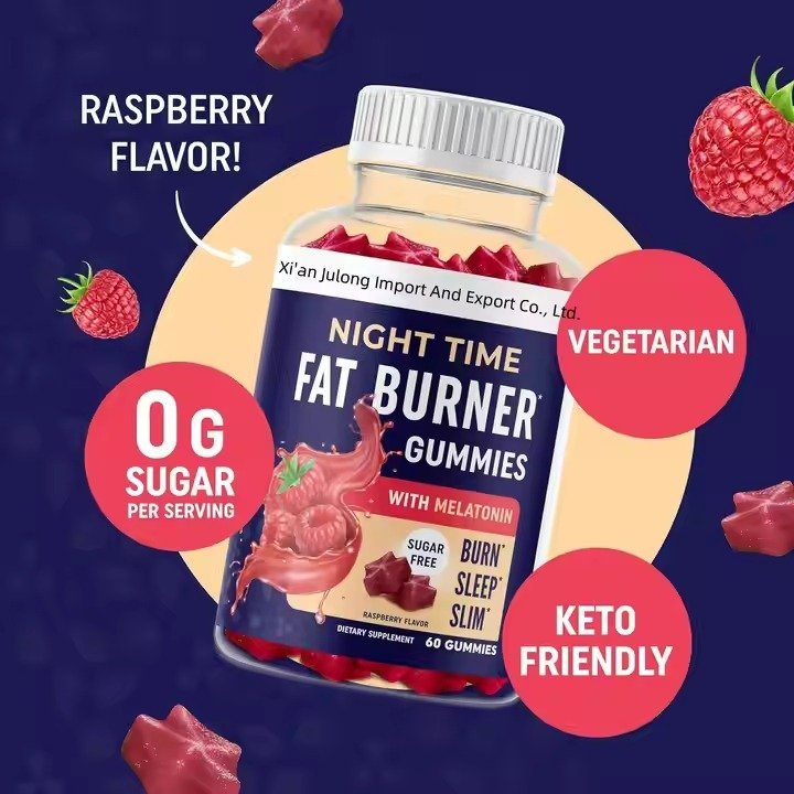 Supply Night Time Fat Burner Gummies with Zero Sugar Fat burner Gummies - Image 3