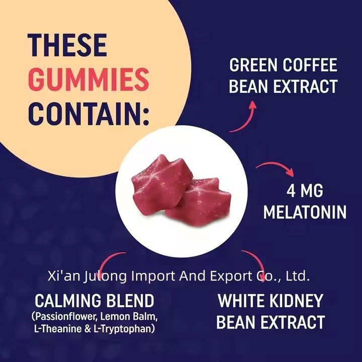 Supply Night Time Fat Burner Gummies with Zero Sugar Fat burner Gummies - Image 4
