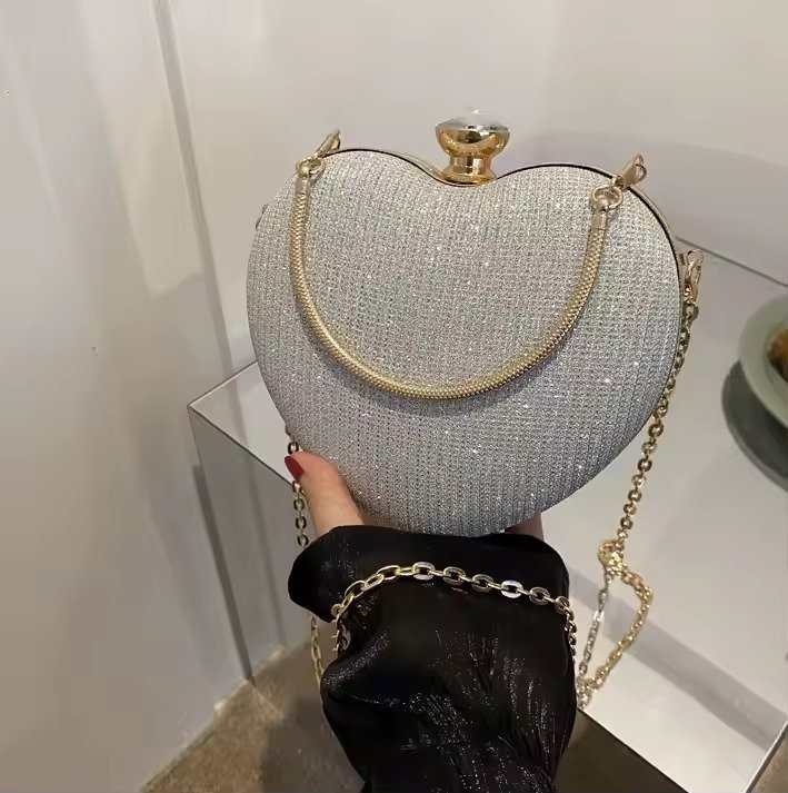 2025 Light Lady Love Chain Bags Lady Design Purses for Women - Image 2