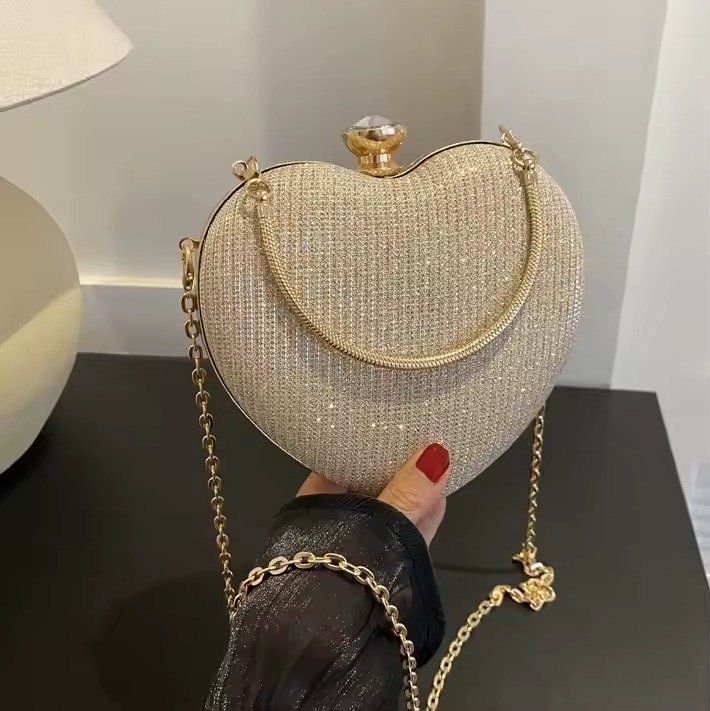 2025 Light Lady Love Chain Bags Lady Design Purses for Women - Image 3