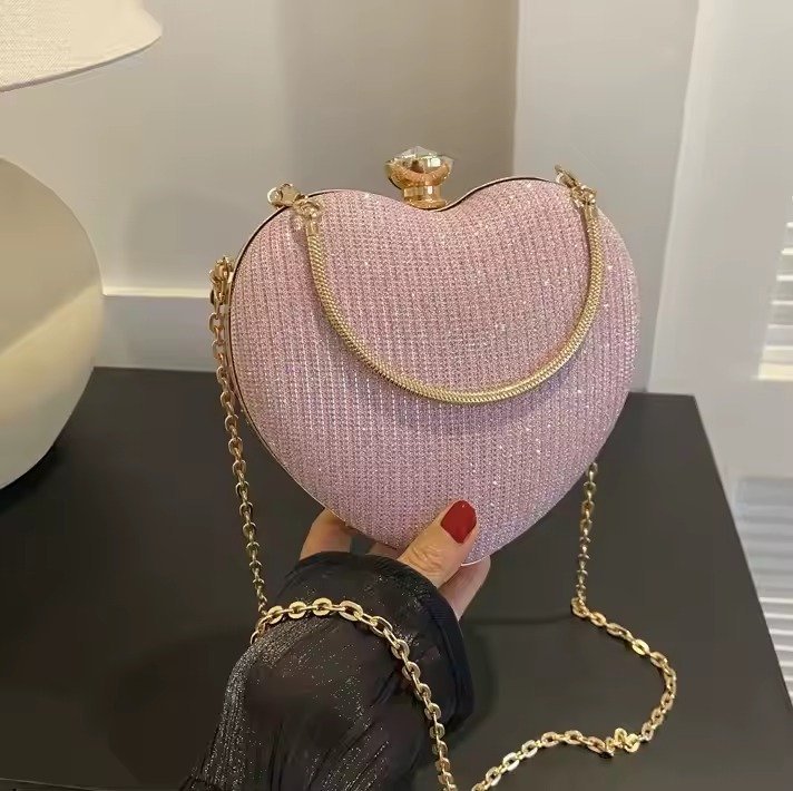 2025 Light Lady Love Chain Bags Lady Design Purses for Women - Image 4