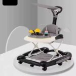 Adjustable Multi-Function Foldable Baby Walker – Anti-Rollover & O-Leg Prevention Learning Stroller - Image 6