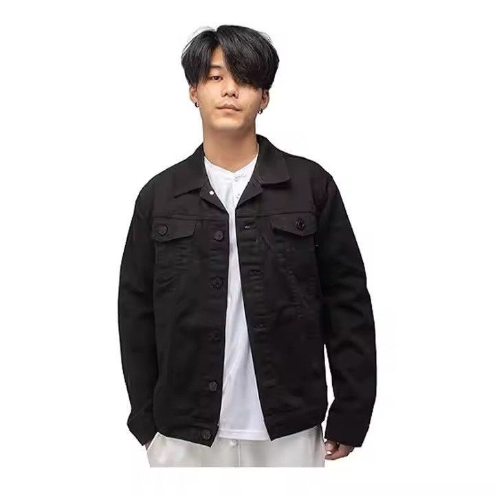 High Quality Cotton Men's Stylish Casual Wear Denim Jeans Jacket