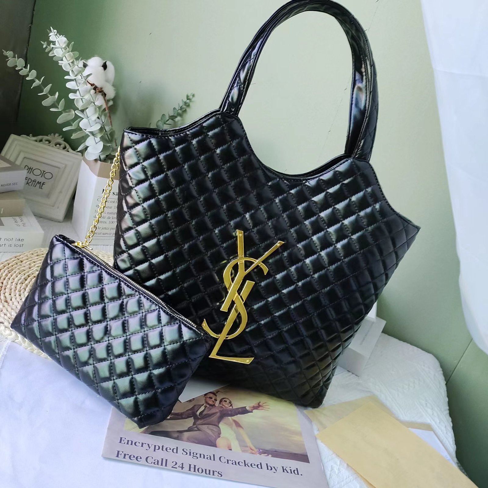 Yves Saint Laurent Handbags In Quilted Lambskin - Image 3