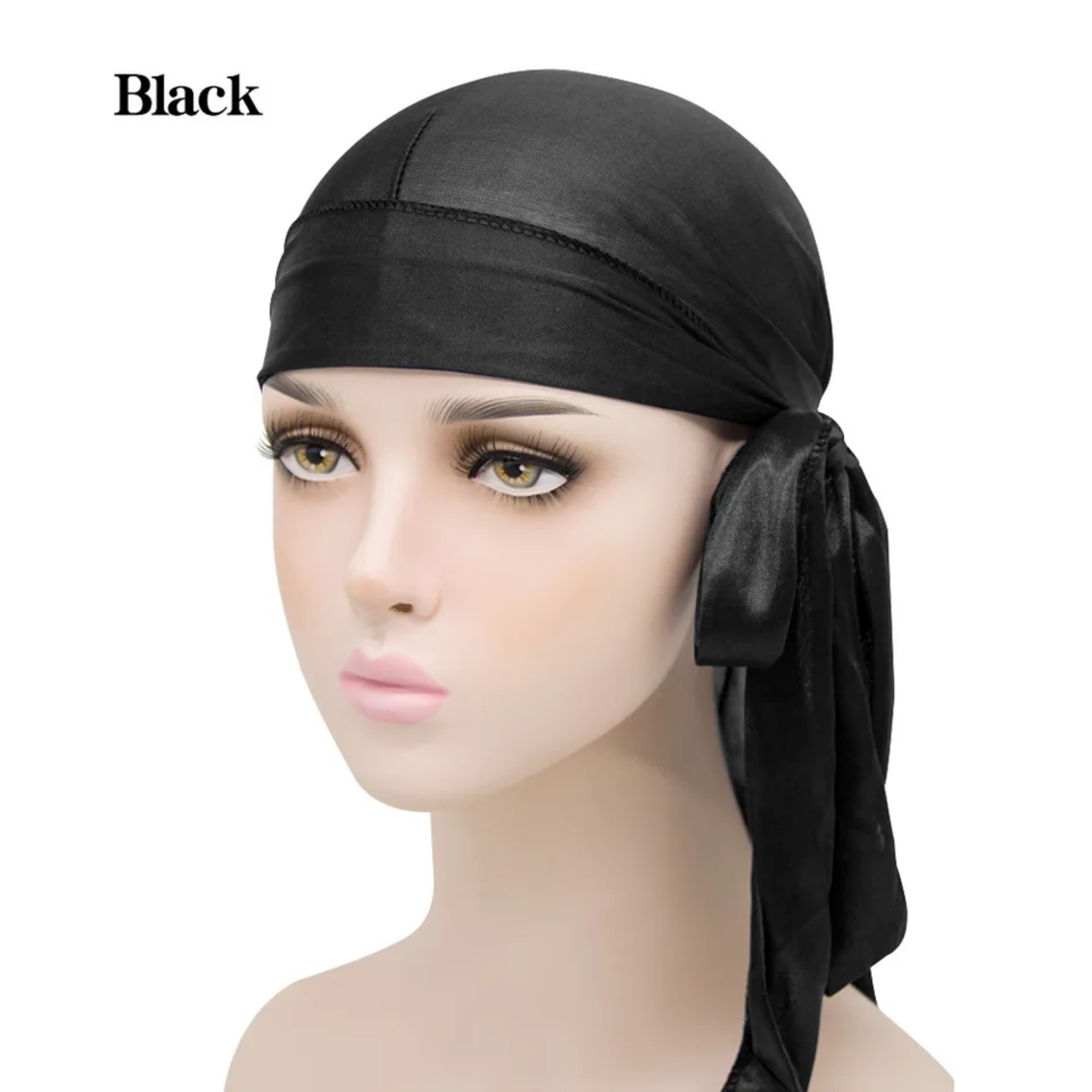 Men’s Silky Long-Tail Durag, Unisex Satin Headwrap - Image 16