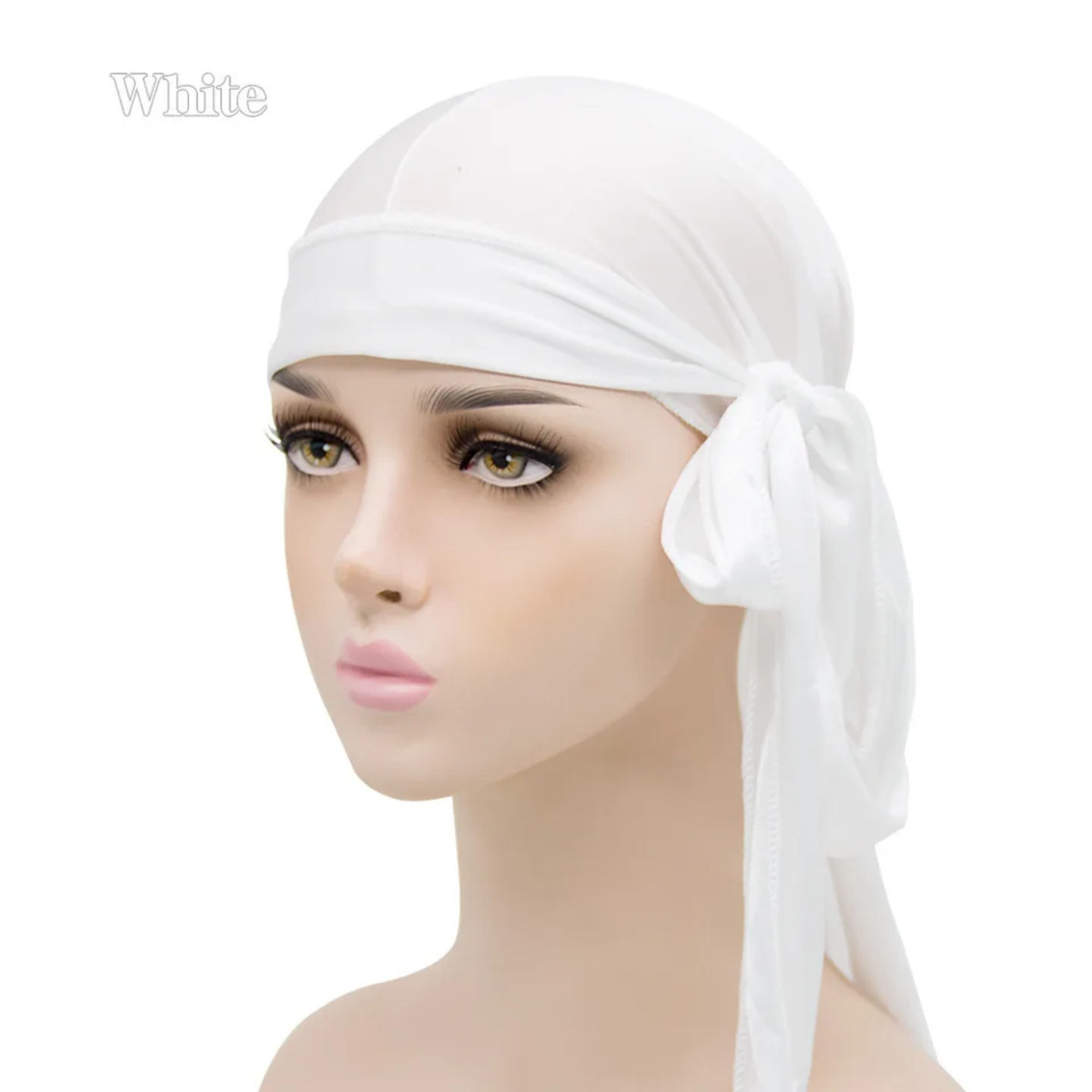 Men’s Silky Long-Tail Durag, Unisex Satin Headwrap - Image 15