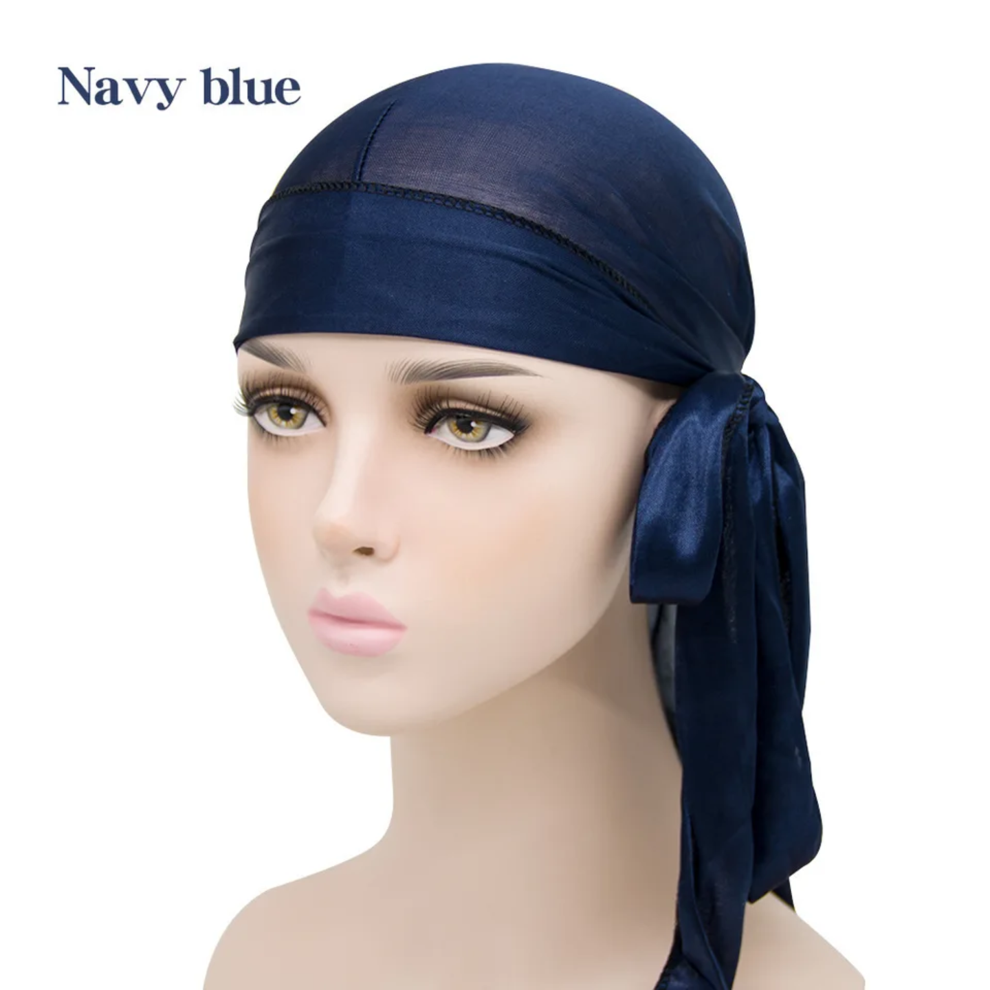 Men’s Silky Long-Tail Durag, Unisex Satin Headwrap - Image 12