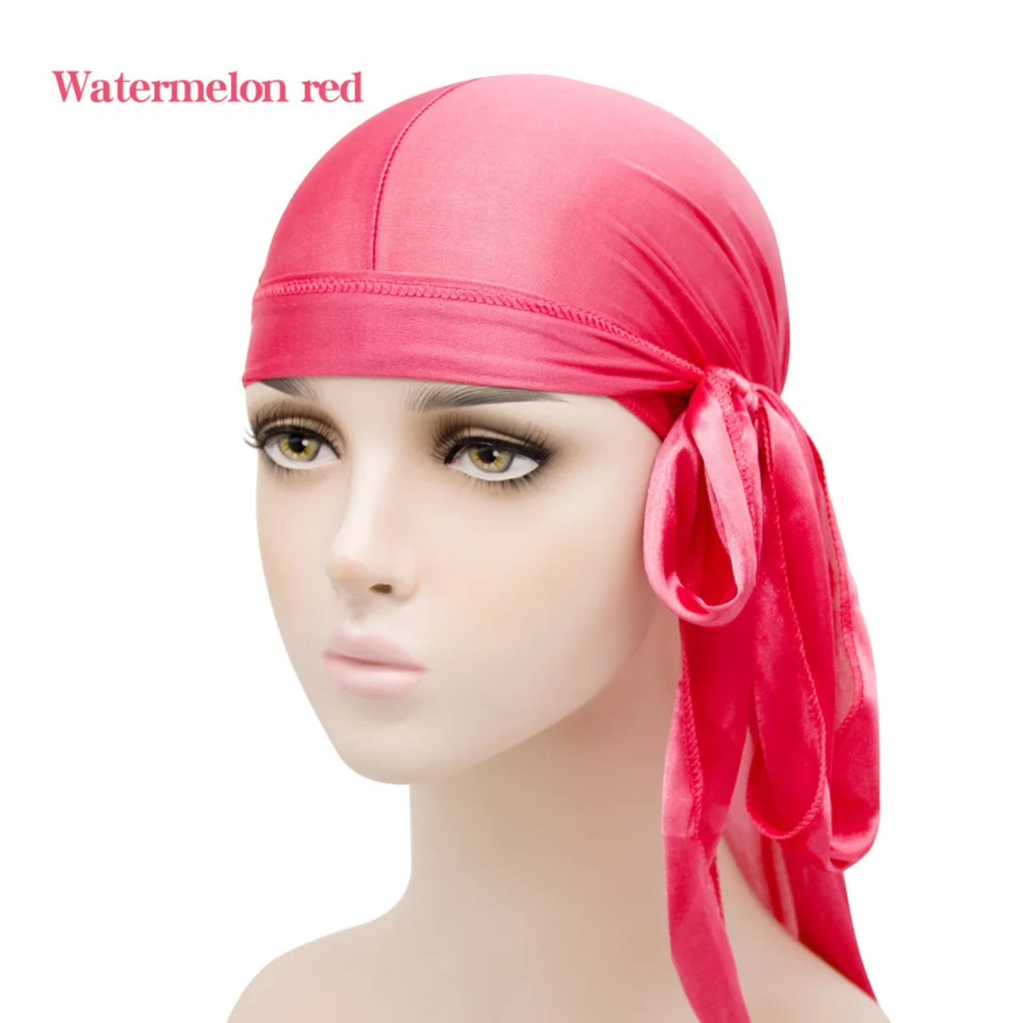 Men’s Silky Long-Tail Durag, Unisex Satin Headwrap - Image 11