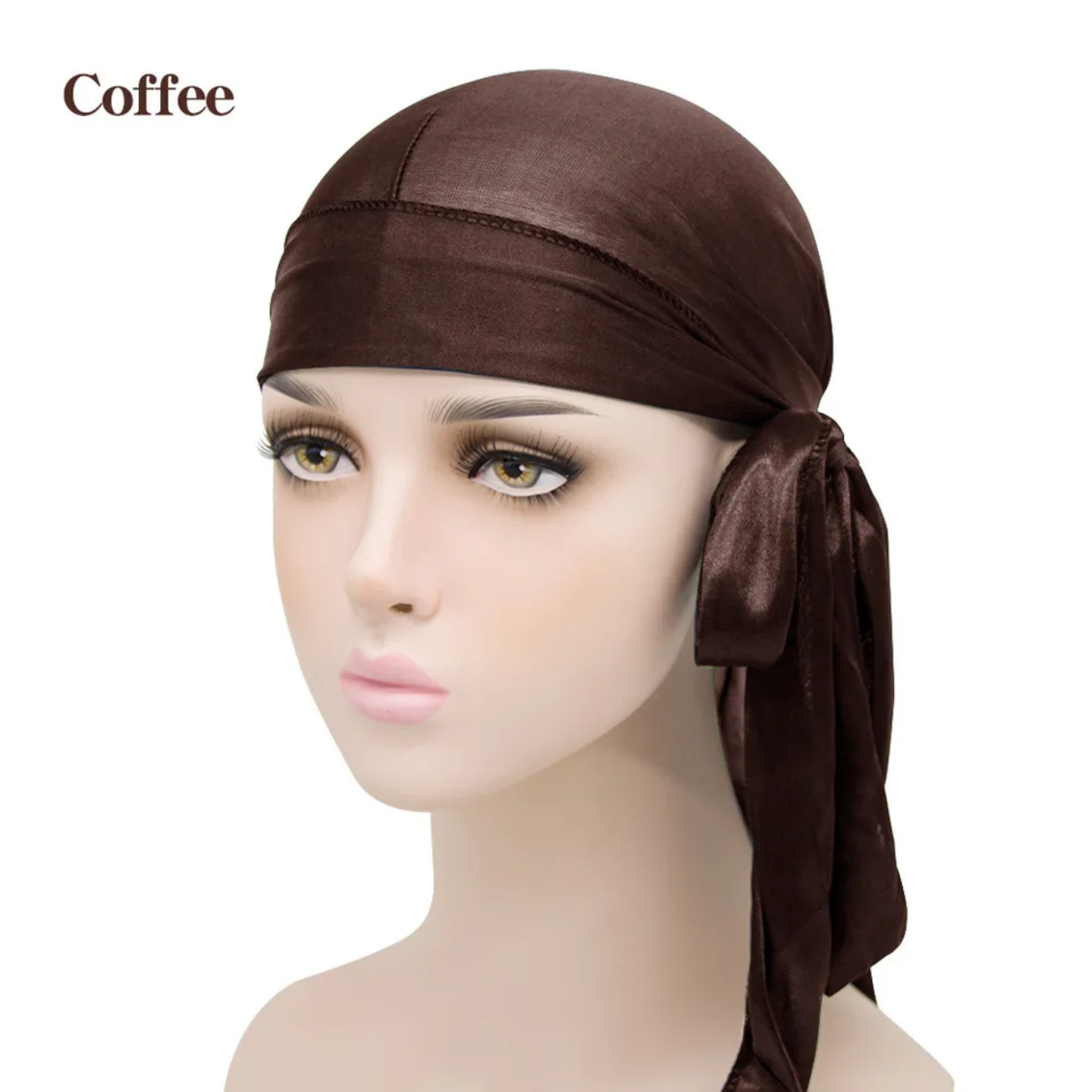 Men’s Silky Long-Tail Durag, Unisex Satin Headwrap - Image 8