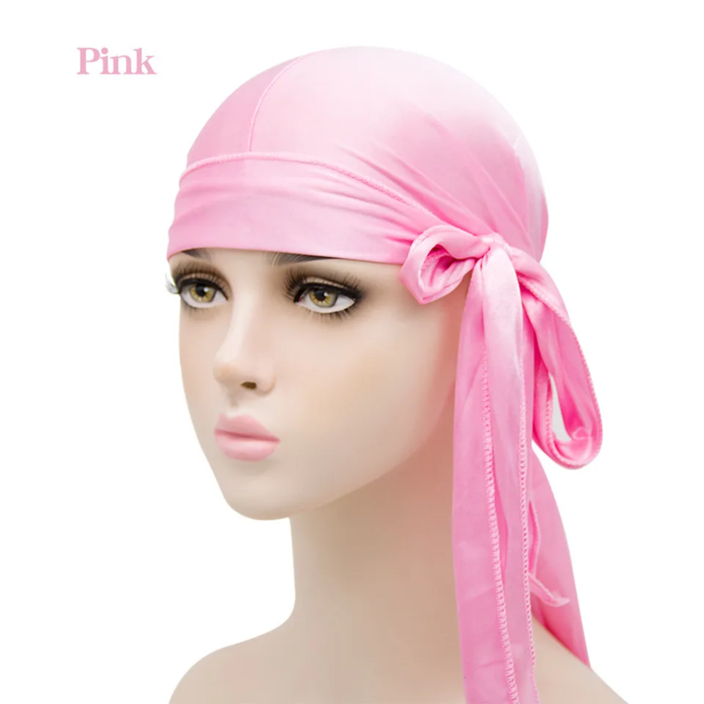 Men’s Silky Long-Tail Durag, Unisex Satin Headwrap - Image 7