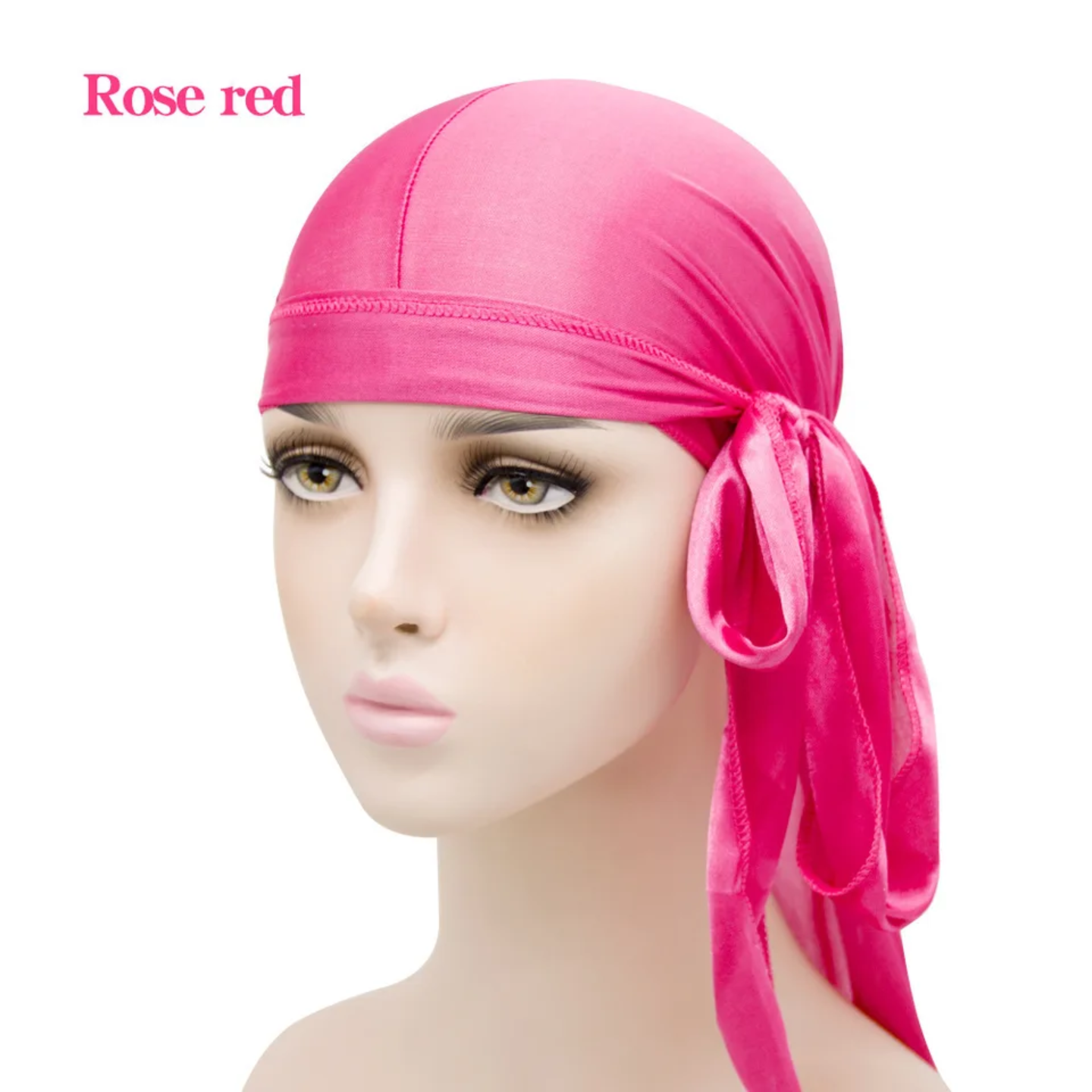 Men’s Silky Long-Tail Durag, Unisex Satin Headwrap - Image 6