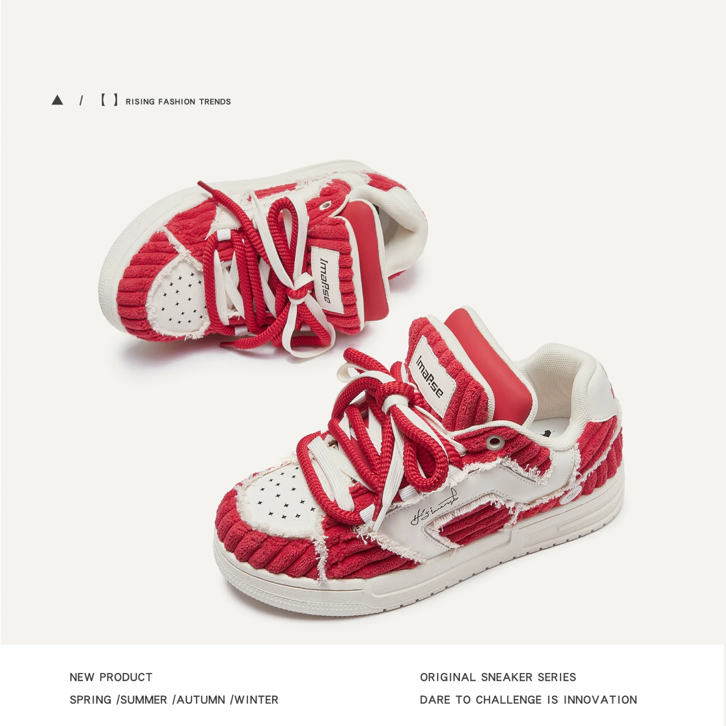 Unisex Fashion Sports Shoes – Original Design with Thick Sole for Summer & Autumn Outdoor Walking - Image 2