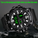 Unisex LED Digital Sports Watch – Fashionable Silicone Strap for Men & Women - Image 3