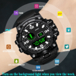 Unisex LED Digital Sports Watch – Fashionable Silicone Strap for Men & Women - Image 2