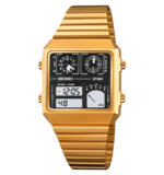 Skmei 2198 Boys’ Digital Sports Watch – Stainless Steel Band, Dual Display, Multi-Function - Image 3