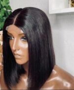 Bob Cut Lace Front Human Hair Wig – Brazilian 13×4 Lace Front Short Bob,bob wig 10 Inches