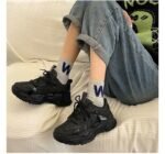 2025 Fashion Women’s Versatile Sports Shoes Casual Thick Sole, Height-Increasing Sneakers for Students