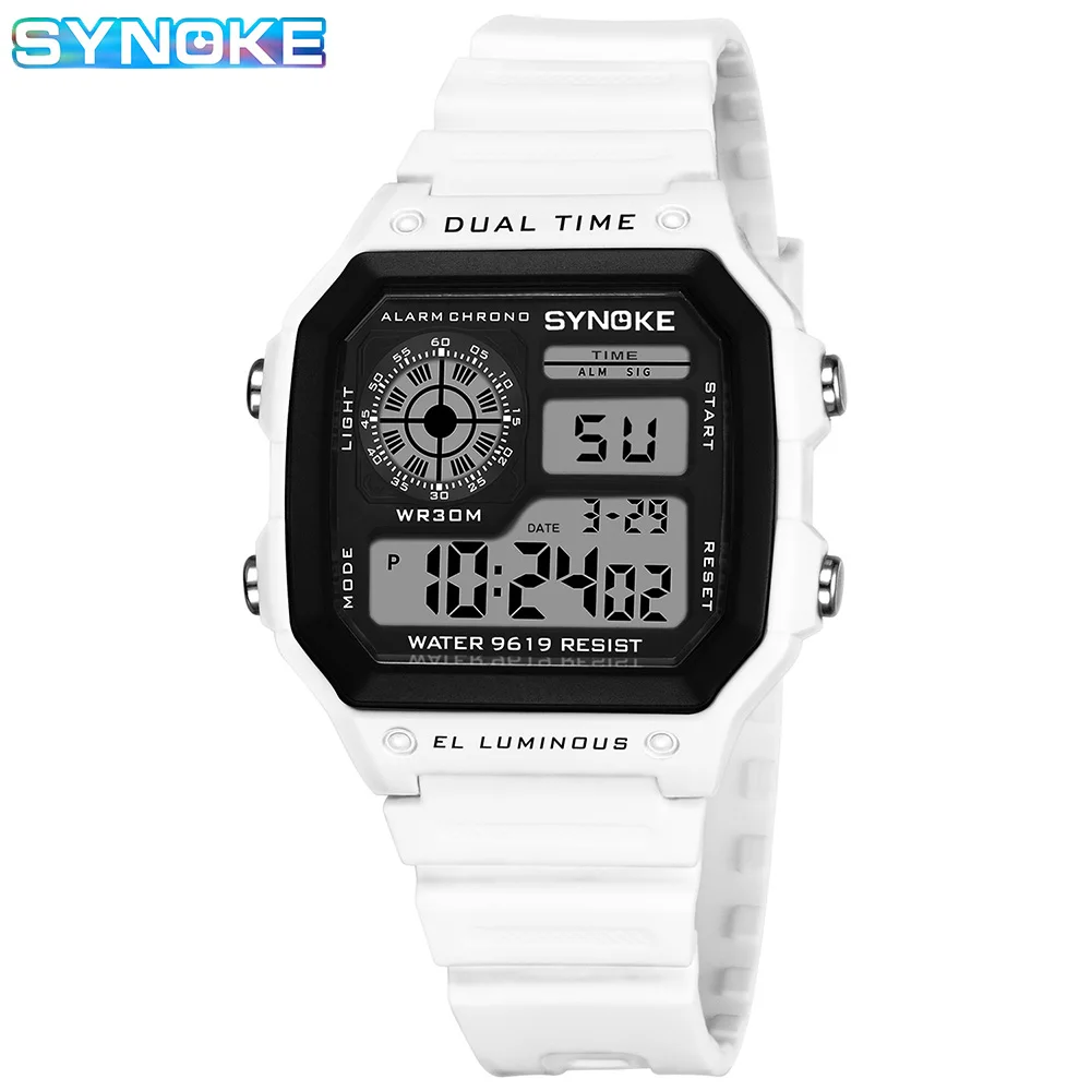 SYNOKE Digital Watches Lady Sports Luminous Multifunction Waterproof Chrono Wristwatch Outdoor Girls Fashion Student Watch New - Image 6