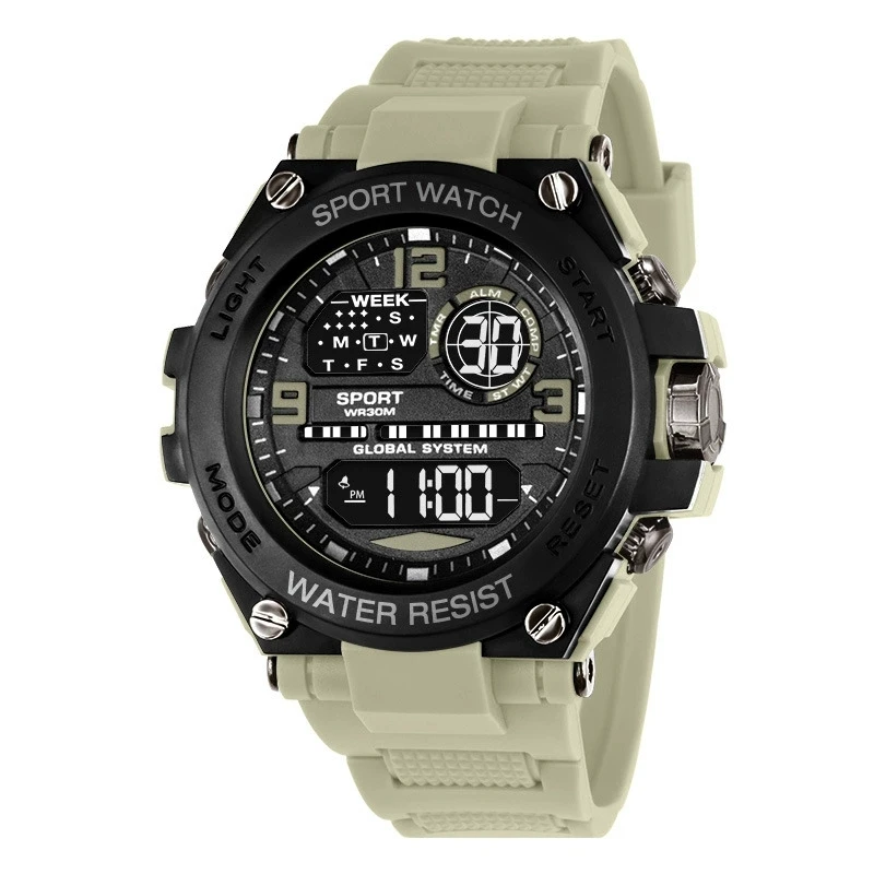 Top Luxury Electronic Watch for Man Outdoor Sport Watch Stopwatch Waterproof Calendar Digital - Image 3