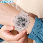 SYNOKE Digital Watches Lady Sports Luminous Multifunction Waterproof Chrono Wristwatch Outdoor Girls Fashion Student Watch New - Image 5
