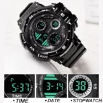 Military Digital Watch for Men Outdoor Men's Sports Watches Clock Waterproof Luminous Chronograph Student Electronic Wristwatch - Image 6