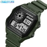 Digital Watches Men Sports Luminous Multifunction Waterproof Women Wristwatch Outdoor and Running Student Seven Lights Synoke - Image 6