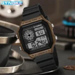 Digital Watches Men Sports Luminous Multifunction Waterproof Women Wristwatch Outdoor and Running Student Seven Lights Synoke - Image 3