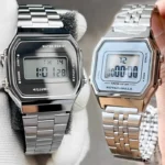 F91W Luxury Watch Waterproof Retro Digital Stainless Steel Sports Military Watches Men Women Electronic Wrist Watches Clock - Image 2