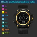 YIKAZE 9030 Waterproof Digital Watch Men's Sports Watches LED Alarm Clock Electronic Wristwatch Military clock for man Kids Gift - Image 6