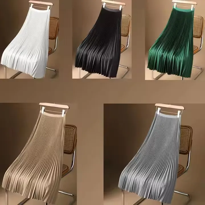 Women’s Summer Plus Size Maxi Dress – Elegant Casual Long Straight Skirt
