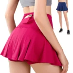 Women’s Quick-Dry Sports Skirt with Built-In Shorts – Yoga, Running, Tennis & Golf Activewear - Image 6