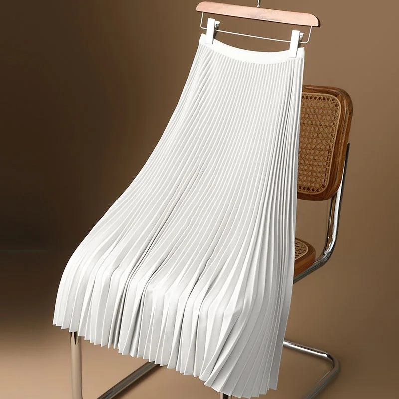 Women’s Summer Plus Size Maxi Dress – Elegant Casual Long Straight Skirt - Image 5
