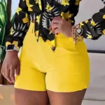 Women’s High Waist Hot Pants – Summer Chic Solid Color Slim Shorts with Back Zipper - Image 5