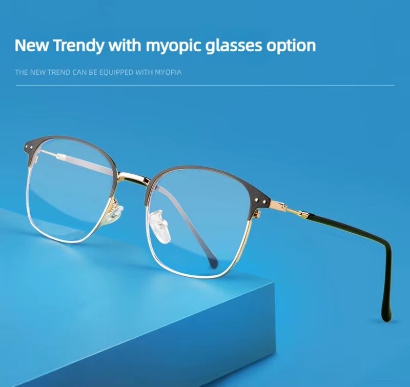 Vintage Metal Photochromic Eyeglasses - Image 4