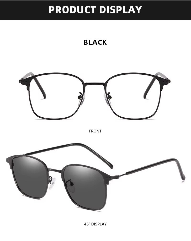 Vintage Metal Photochromic Eyeglasses - Image 8