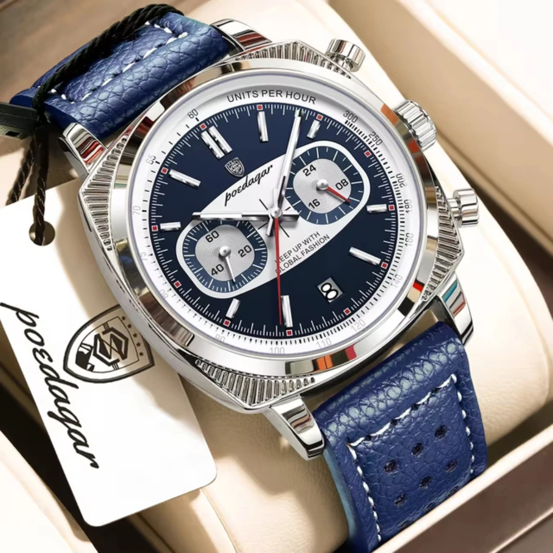 POEDAGAR 838 Luxury Chronograph Watch - Image 2