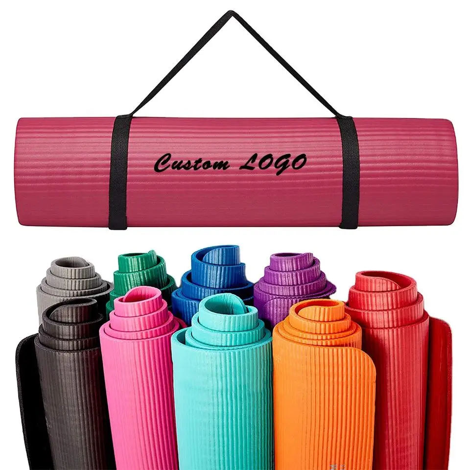 Hdac57261627445c5aed7bf5b480b2286a High-Quality NBR Yoga Mat – Thick Durable Non-Slip Exercise & Fitness Mat for Gym, Pilates and Home Workouts - Image 1