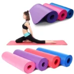 High-Quality NBR Yoga Mat – Thick Durable Non-Slip Exercise & Fitness Mat for Gym, Pilates and Home Workouts - Image 2