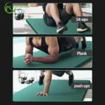 NBR Yoga Mat Non-Slip Extra Thick